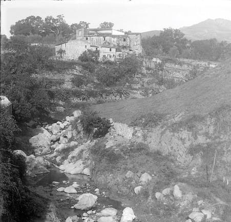 El veïnat del Grier el 1904.(Arxiu Morera de Lleida)